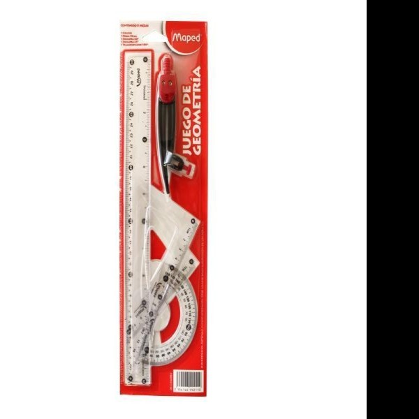 EQ. GEOM. MAPED MED. CCOMPAS PORTALAPIZ PLAST. C.20